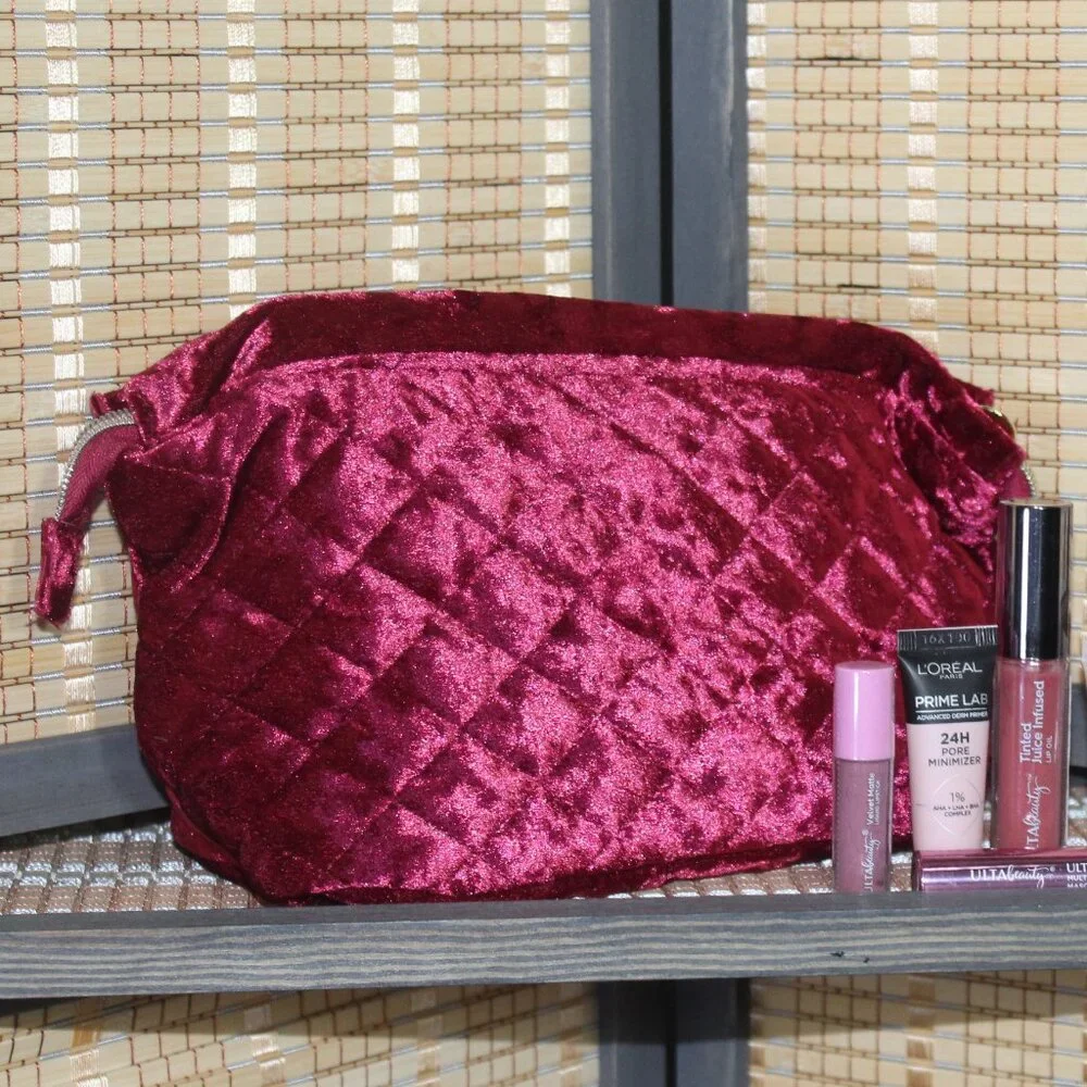 Large Ruby Cosmetic Bag
